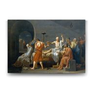 Tabloshop Jacques Louis David Sokrates’in Ölümü 45x30 cm Tablo