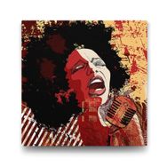 Tabloshop Jazz Singer 50x50 cm Tablo