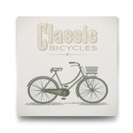 Tabloshop Klasik Bisiklet 100x100 cm Tablo