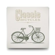 Tabloshop Klasik Bisiklet 40x40 cm Tablo