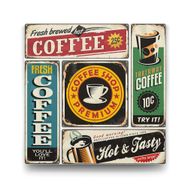 Tabloshop Kolaj Coffee 40x40 cm Tablo