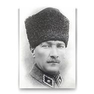 Tabloshop Mareşal Mustafa Kemal Atatürk 80x125 cm Tablo