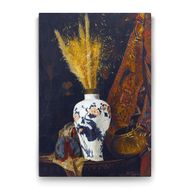 Tabloshop Osman Hamdi Bey Vazoda Çiçekler 40x60 cm Tablo