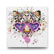 Tabloshop Sevimli Leopar 90x90 cm Tablo