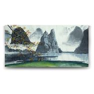 Tabloshop Sisli Yüksek Dağlar 140x70 cm Tablo