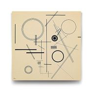Tabloshop Wassily Kandinsky Ohne Titel 90x90 cm Tablo