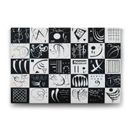 Tabloshop Wassily Kandinsky Thirty 60x40 cm Tablo