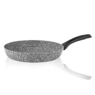 Taç 3408 Gri 30 cm Ultra Granit Tek Kulplu Tava