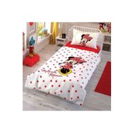 Taç Disney Minnie Mouse Pamuk Lisanslı Çek Canlandır Nevresim Takımı