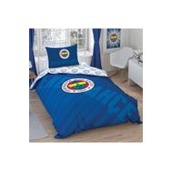 Taç Fenerbahçe Logo Pamuk Lacivert Tek Kişilik Nevresim Takımı