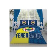 Taç Fenerbahçe Parçalı Logo Pamuk Nevresim Takımı