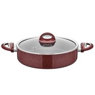 Taç Granit 22 cm Basık Tencere