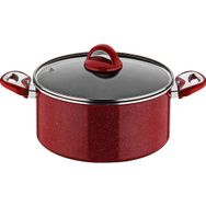 Taç Granit 28 cm Teflon Derin Tencere