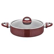 Taç Granit 32 cm Teflon Basık Tencere