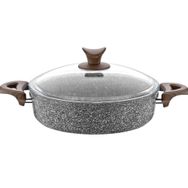 Taç Granit Plus Gri 26 cm Karnıyarık Tencere