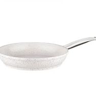 Taç Gravita 28 cm Beyaz Döküm Tava