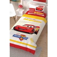 Taç Lisanslı Disney Cars Çek Canlandır Tek Kişilik Nevresim Takımı