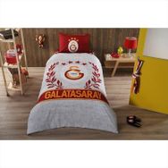 Taç Lisanslı Ranforce Galatasaray Grey Nevresim Takımı