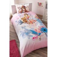 Taç Lisanslı Winx Bloom Tek Kişilik Nevresim Takımı