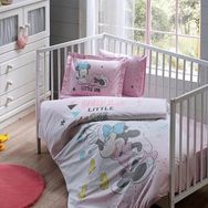 Taç Minnie Bubble Baby Lisanslı Bebek Nevresim Takımı