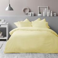 Taç Ranforce Basic Krem Nevresim Takımı