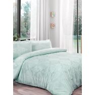 Taç Ranforce Blanche Mint Çift Kişilik Nevresim Takımı