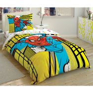 Taç Spiderman Exciting Jump Tek Kişilik Lisanslı Nevresim Takımı