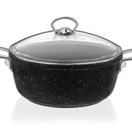 Taç TAC-3480 Gravita Döküm 22 cm Siyah Derin Tencere