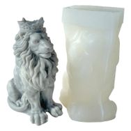 Tacery 3D Aslan Silikon Mum Kalıbı