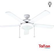 Taflan D52018 Beyaz Renk Aydınlatmalı Tavan Vantilatörü