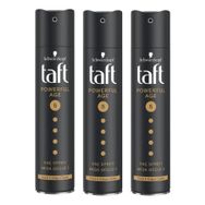 Taft No:5 Powerful Age 3x250 ml Saç Spreyi