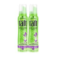 Taft Volume Mousse 150 ml +Hacim Sağlayan Şekillendirici 2'Li Saç Köpüğü