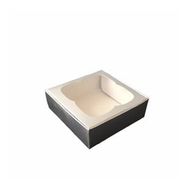 Tahtakale Toptancıları 9 X 9 X 3 cm 50 Adet Gümüş Çerçeveli Karton Kutu