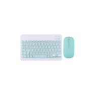 Tahticmer Apple iPad Pro 12.9 inç 2020 A2069 A2232 A2233 A2229 Mavi Kablosuz Bluetooth Klavye Mouse Set