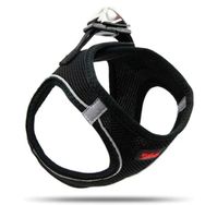 Tailpetz Air-Mesh Harness Small Siyah Köpek Göğüs Tasması