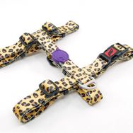 Tailpetz Leopard Desenli 20-34x23-38 cm Köpek Göğüs Tasması