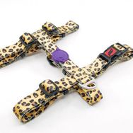 Tailpetz Leopard Desenli 24-38x32-51 cm Köpek Göğüs Tasması