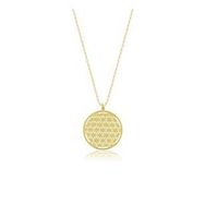 Takı Store Gold Yaşam Çiçeği Gümüş Kolye