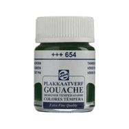 Talens 16ml 654 Firgreen Cam Şişe Guaj Boya