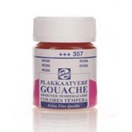 Talens 357 Rose 16 ml Cam Şişe Guaj Boya