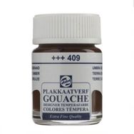 Talens 409 Brunt Umber 16 ml Cam Şişe Guaj Boya