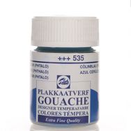 Talens 535 Cer Blue Phth 16 ml Cam Şişe Guaj Boya