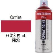 Talens Amsterdam 318 Carmine 400 ml Sprey Akrilik Boya