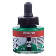 Talens Amsterdam 619 Permanent Green Deep 30 ml Sıvı Akrilik Mürekkep Boya