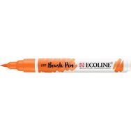 Talens Ecoline 237 Deep Orange Fırça Uçlu Sulu Boya Kalemi