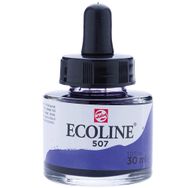 Talens Ecoline 30 ml. 507 Ultramarine Violet Sıvı Suluboya