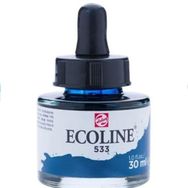 Talens Ecoline 30 ml İndigo 533 Sıvı Sulu Boya