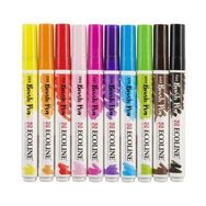 Talens Ecoline Brush Pen 10 Renk Dark Colors Fırça Uçlu Çizim Kalemi Seti