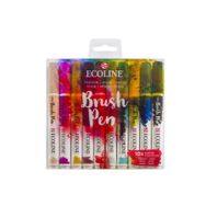 Talens Ecoline Brush Pen 10 Renk Fashion Colors Fırça Uçlu Çizim Kalemi Seti