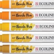 Talens Ecoline Brush Pen 5 Renk Earth Fırça Uçlu Çizim Kalemi Seti